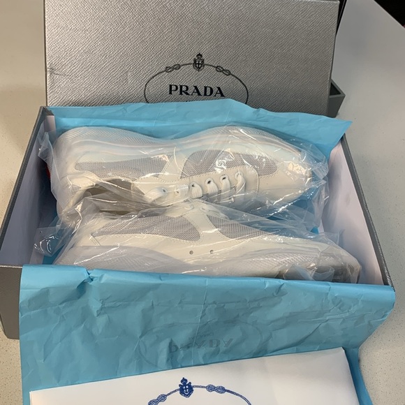 Prada America’s Cup biker fabric sneakers - Picture 2 of 5